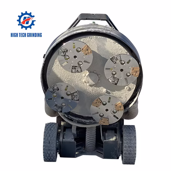 Machine de meulage de Surface de sol en béton époxy, diamant, Terrazzo planétaire humide, télécommande, ciment de Garage