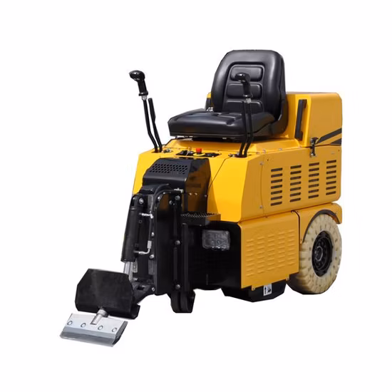 Machine à grattoir à usage intensif sur sol